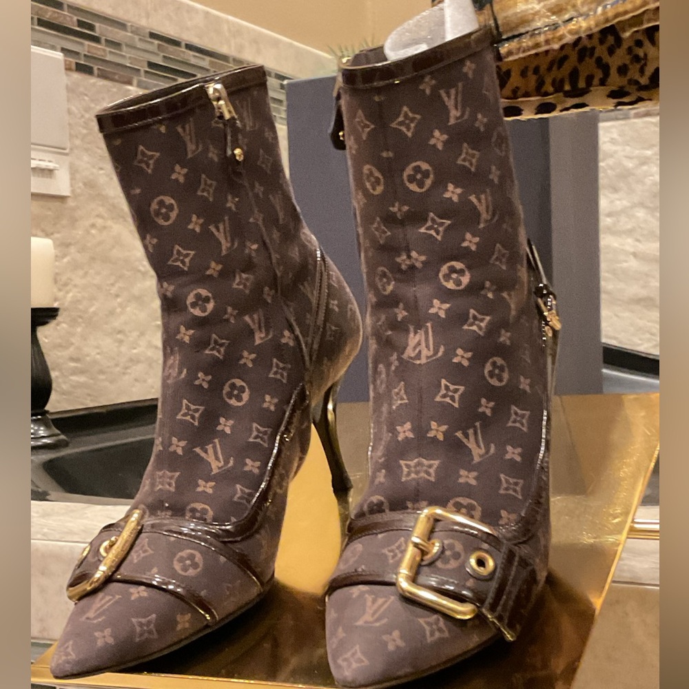 Vintage Louis Vuitton Booties